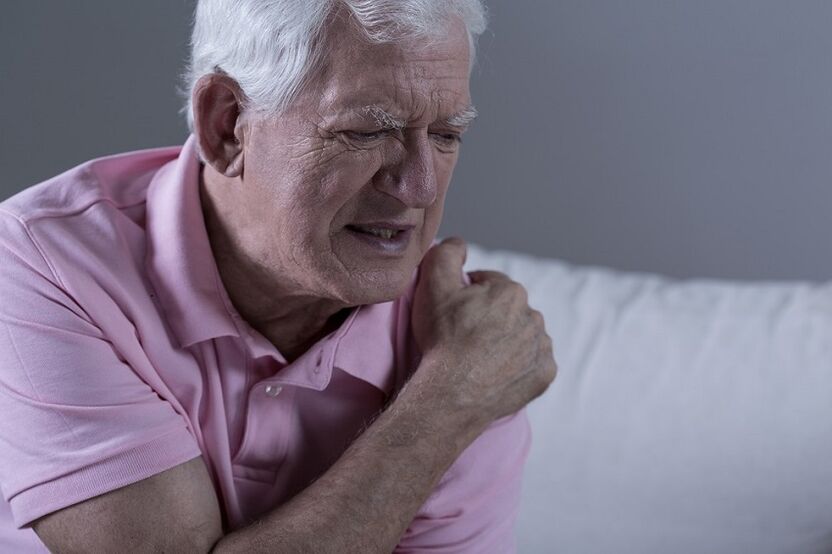 Schmerzen aufgrund von Schulterarthritis