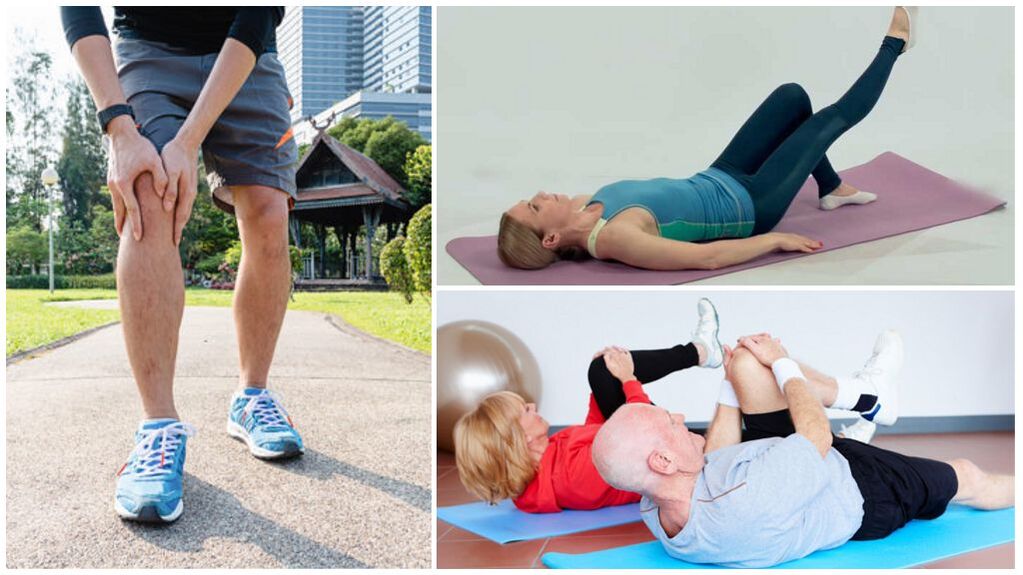 Arthrose der Ausübung des Kniegelenks